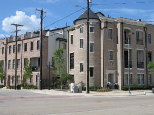 urban apartment buildings