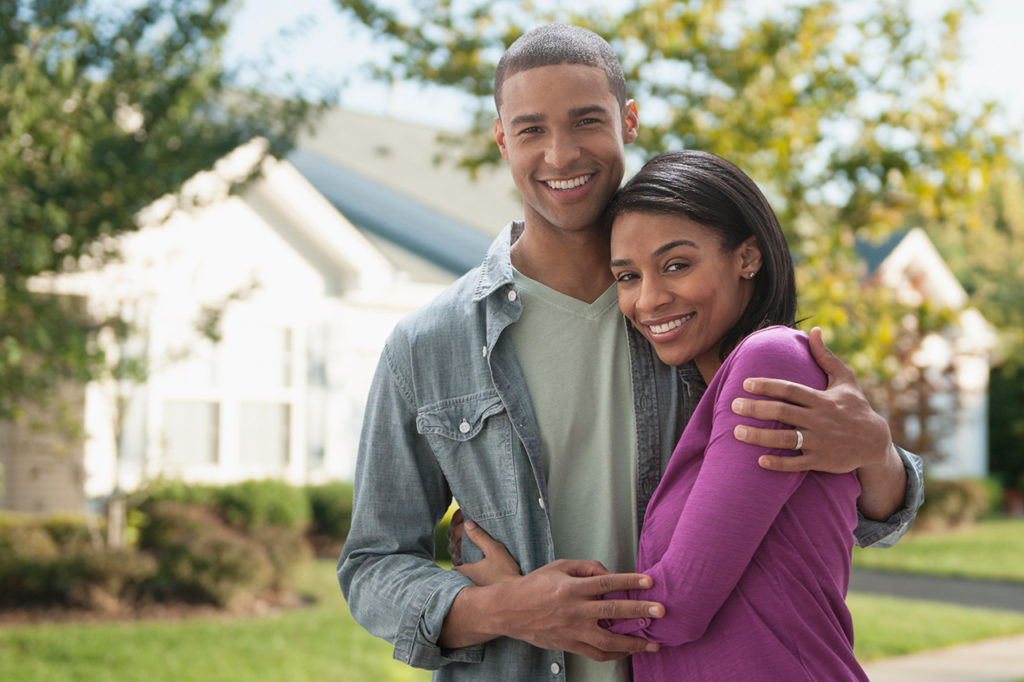 happy home buyers in fort worth