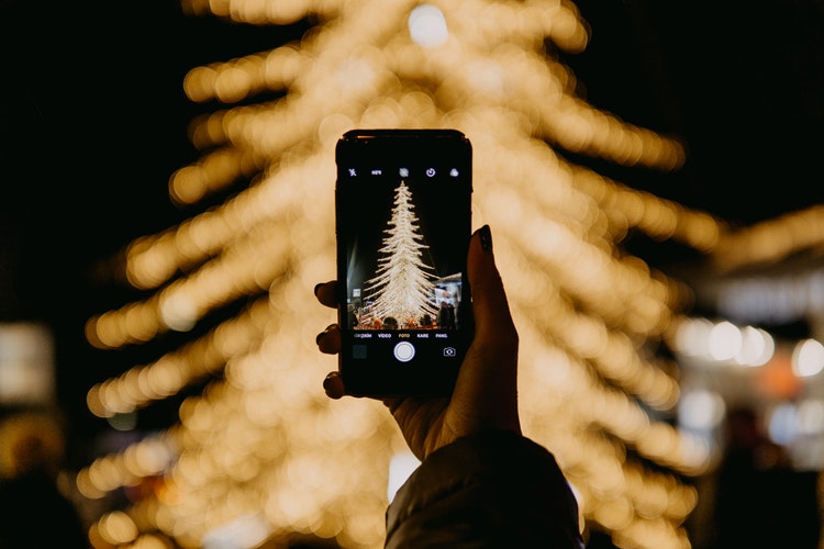 The Christmas Tree lighting, a popular Fort Worth event.