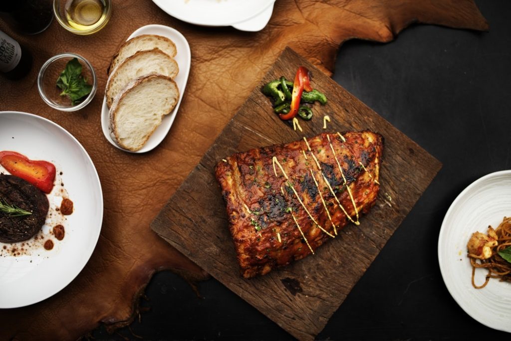 Meat on a cutting board at one of the new Fort Worth restaurants. 