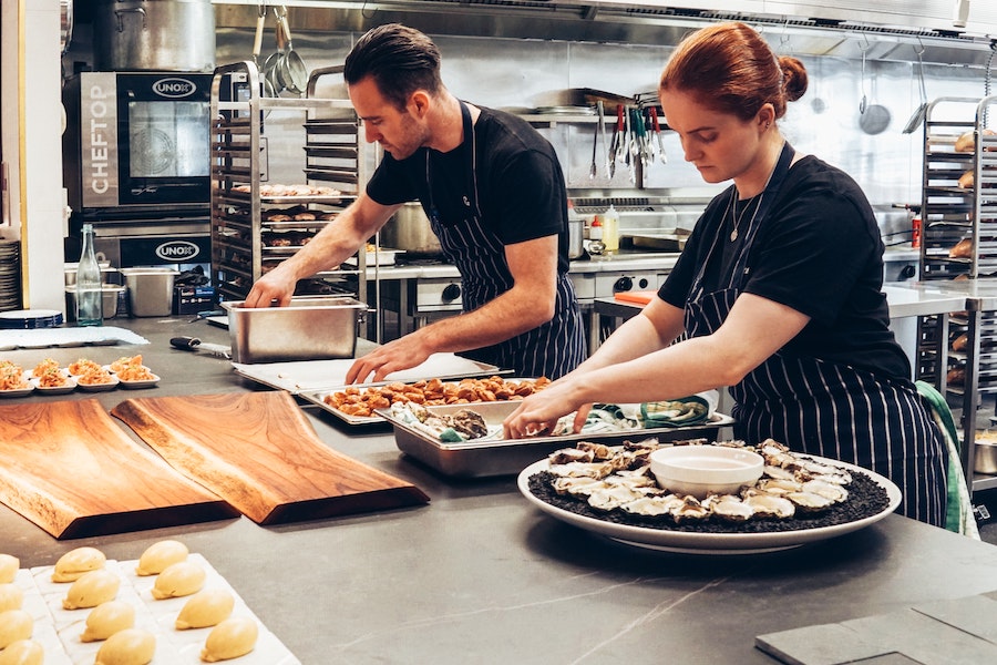 Cooking class on Valentine's Day