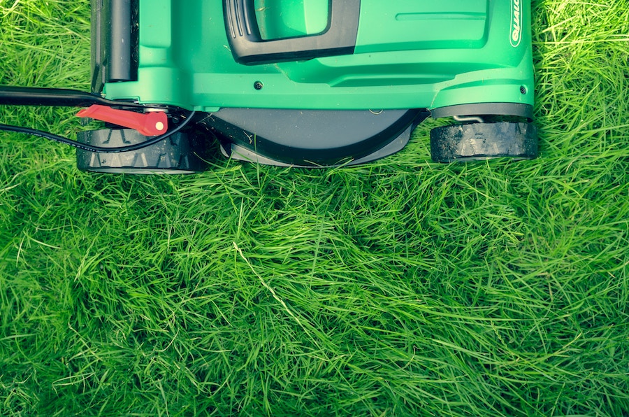 Mowing the long to prep your outdoor space