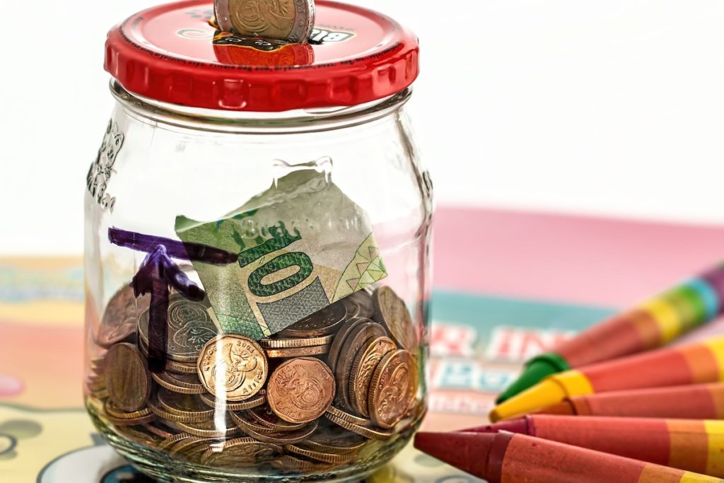 Savings jar